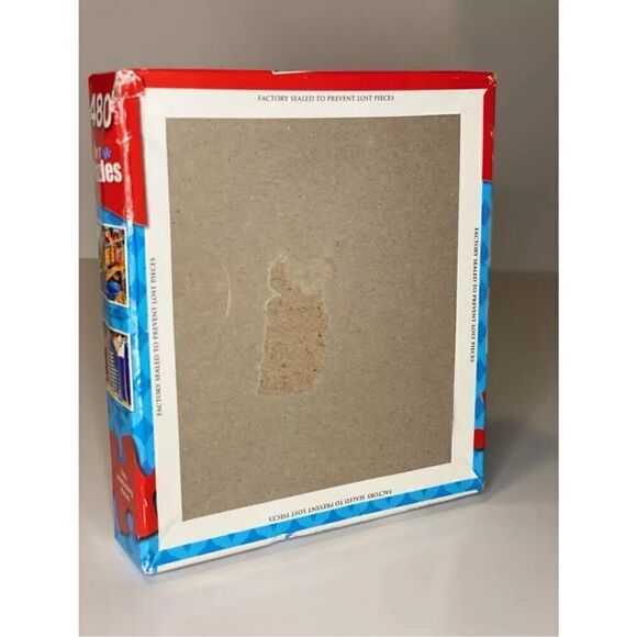 Cra-Z-Art - 2 in 1 Riomaggiore, Italy and Colorful Beach Huts - 480 Piece Puzzle - Picture 4 of 6